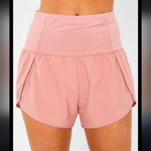 Love Tree Womens Juniors Athletic Gym Work Out Running Shorts Sz L